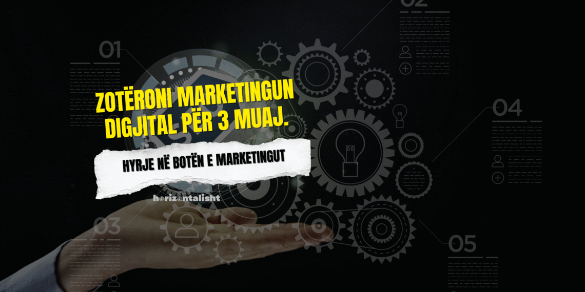 Si ta mësoni marketingun digjital për 3 muaj dhe të ndërtoni karrierë të qëndrueshme online?
