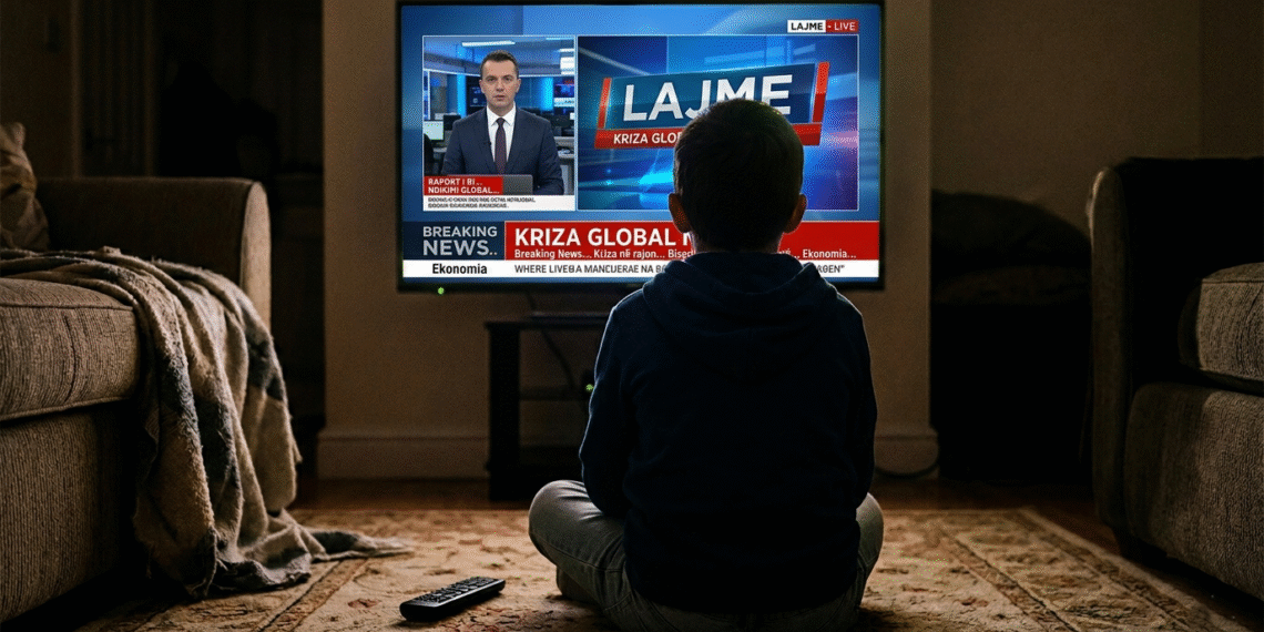 Si t’i mbroni fëmijët nga trauma e lajmeve të këqija?